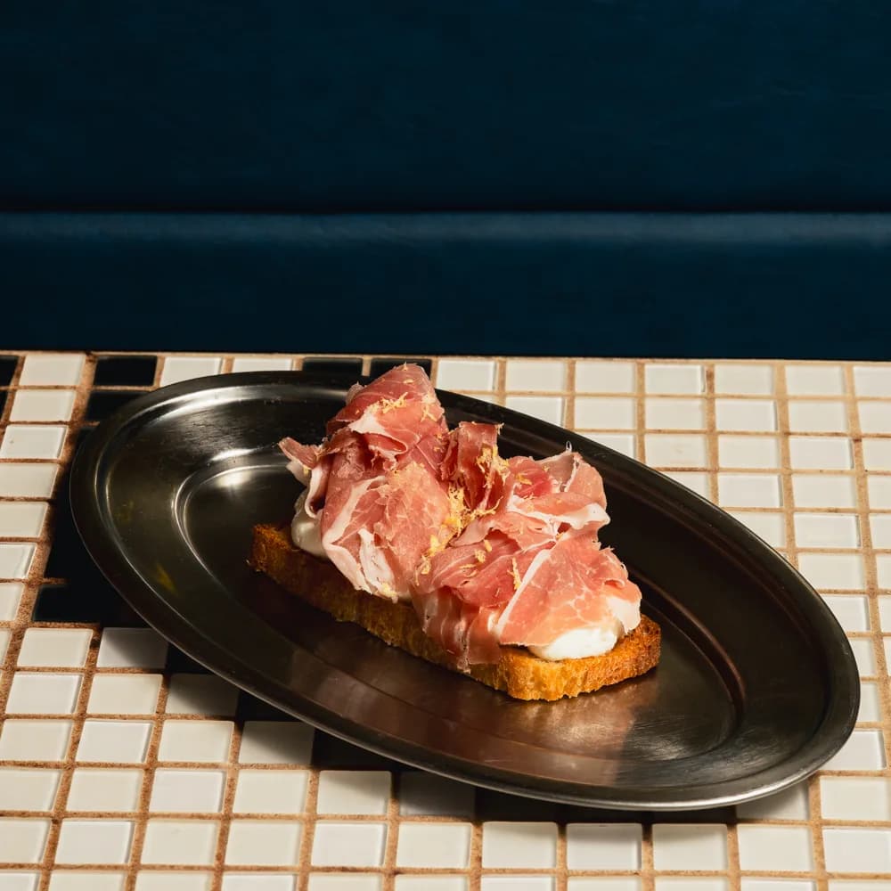 Crostini prosciutto