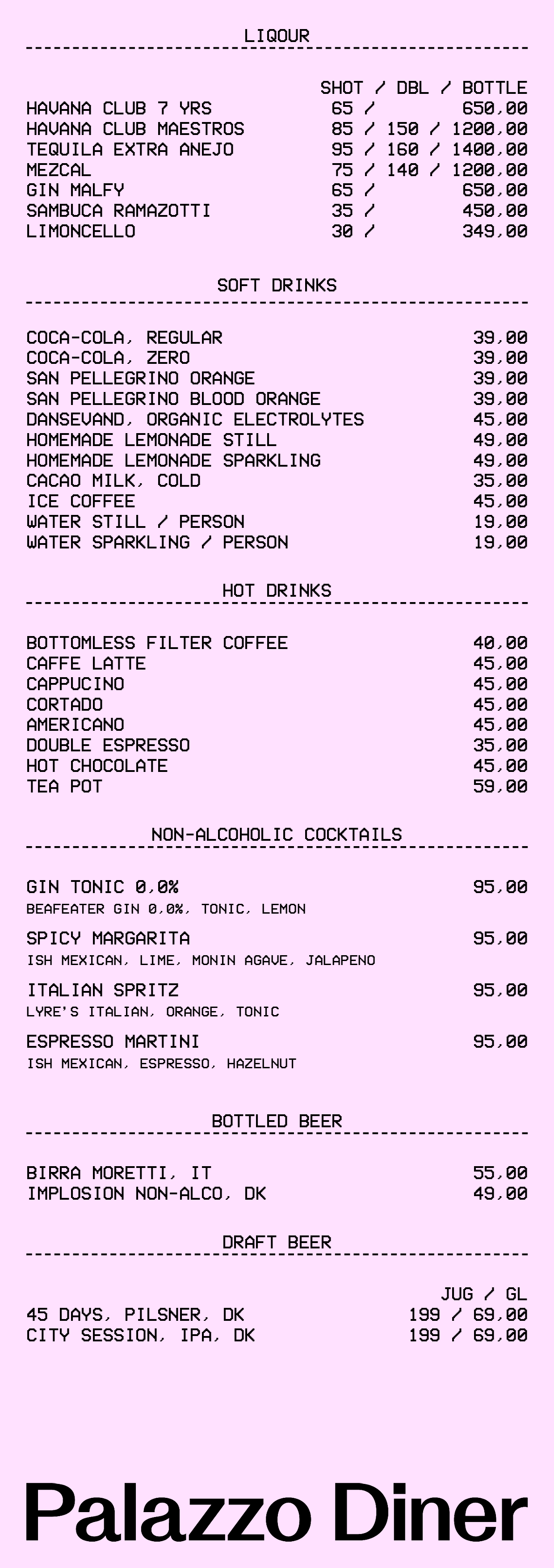 Drinks