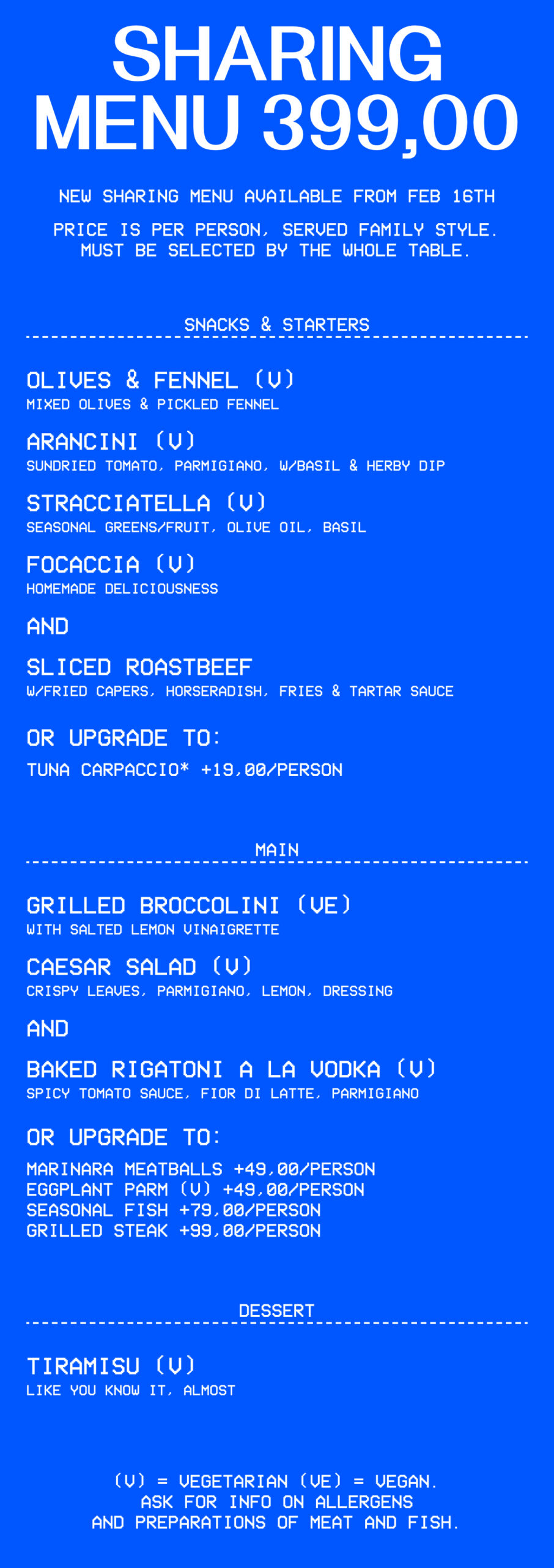 Groups - Menu